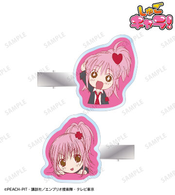 日奈森 あむ アクリルヘアクリップ2個セット