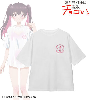 描き下ろしイラスト 矢乙女 桜 ビーチデートver. 着用BIGシルエットTシャツ