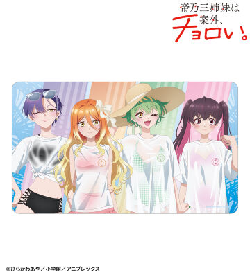 描き下ろし 集合 ビーチデートver. マルチデスクマット ver.A