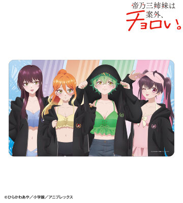 描き下ろし 集合 ビーチデートver. マルチデスクマット ver.B