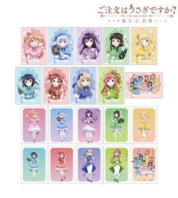 描き下ろし 魔法少女ver. トレーディングブロマイド