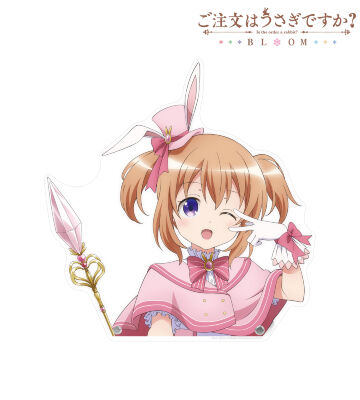 描き下ろし ココア 魔法少女ver. 特大ダイカットアクリルパネル