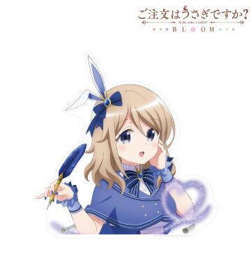 描き下ろし 青山ブルーマウンテン 魔法少女ver. 特大ダイカットアクリルパネル