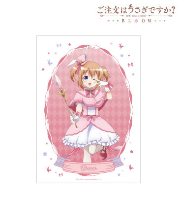 描き下ろし ココア 魔法少女ver. A3マット加工ポスター