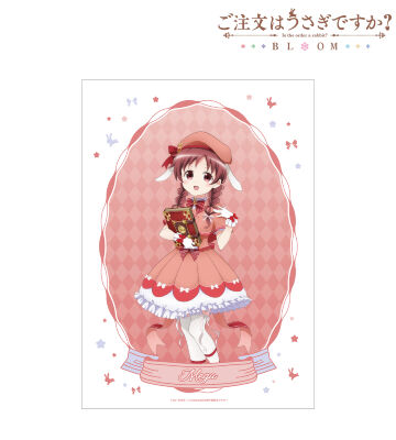 描き下ろし メグ 魔法少女ver. A3マット加工ポスター