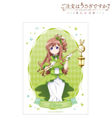 描き下ろし モカ 魔法少女ver. A3マット加工ポスター