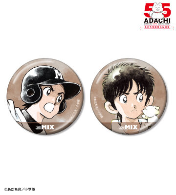 立花投馬 メタリック缶バッジ2個セット