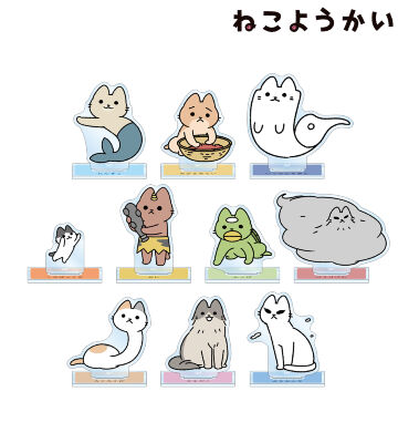 トレーディングアクリルスタンド