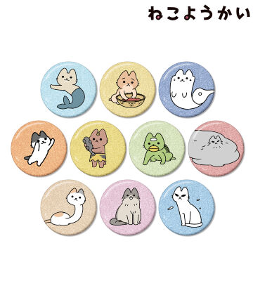 トレーディンググリッター缶バッジ