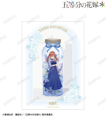 描き下ろし 中野三玖 ハーバリウムver. A3マット加工ポスター