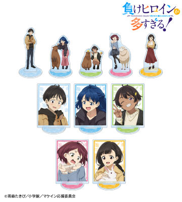 描き下ろし 動物とのふれあいver. トレーディングアクリルスタンド