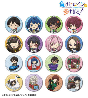 トレーディング ちびキャラ 植物ver.&アトラクションver. グリッター缶バッジ