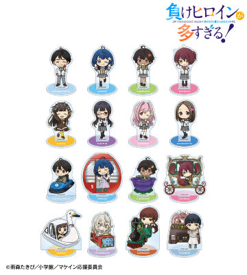 トレーディング ちびキャラ 植物ver.&アトラクションver. アクリルスタンド