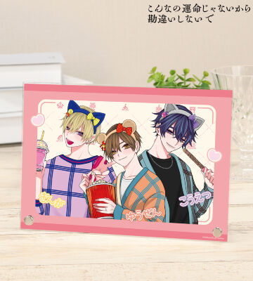 ちふゆ先生 描き下ろし 遊園地デートver. A5アクリルパネル