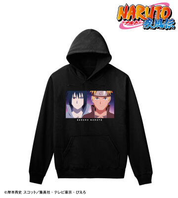 うずまきナルト＆うちはサスケ 場面写パーカー