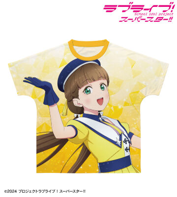 描き下ろし 桜小路きな子 スーパースター!!ver. フルグラフィックTシャツ
