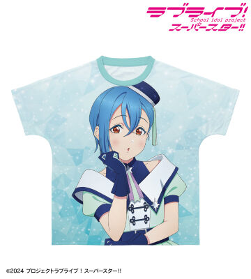 描き下ろし 若菜四季 スーパースター!!ver. フルグラフィックTシャツ