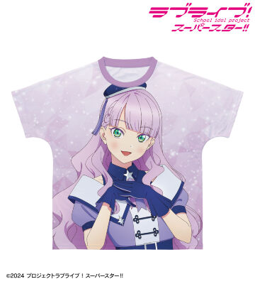 描き下ろし ウィーン・マルガレーテ スーパースター!!ver. フルグラフィックTシャツ