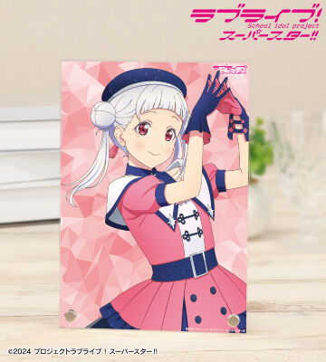 描き下ろし 嵐 千砂都 スーパースター!!ver. A5アクリルパネル