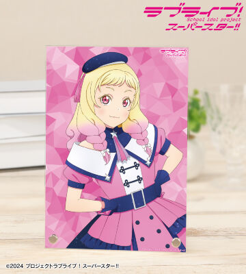 描き下ろし 鬼塚夏美 スーパースター!!ver. A5アクリルパネル