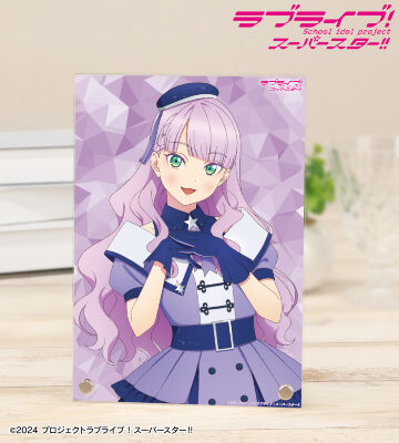 描き下ろし ウィーン・マルガレーテ スーパースター!!ver. A5アクリルパネル