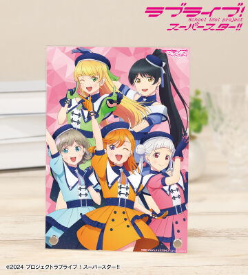 描き下ろし 1期生 スーパースター!!ver. A5アクリルパネル