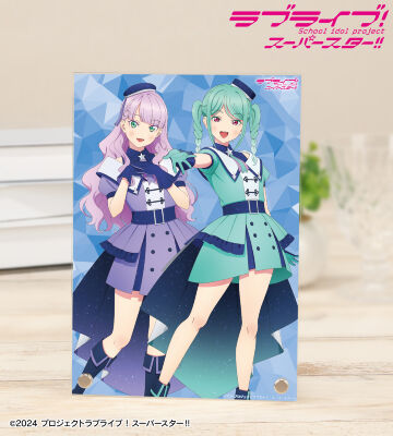 描き下ろし 3期生 スーパースター!!ver. A5アクリルパネル