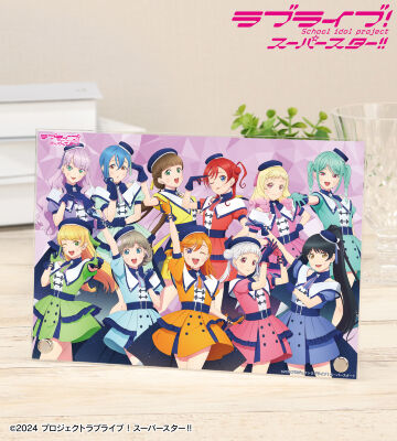 描き下ろし 集合 スーパースター!!ver. A5アクリルパネル