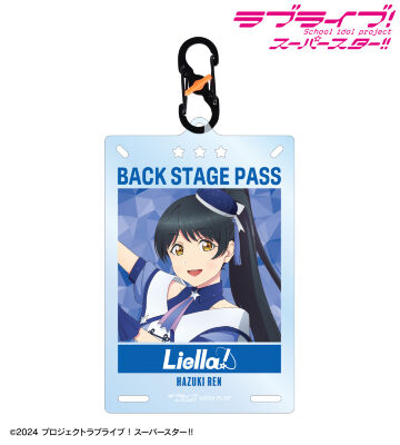 描き下ろし 葉月 恋 スーパースター!!ver. カラビナ付きカード型アクリルキーホルダー