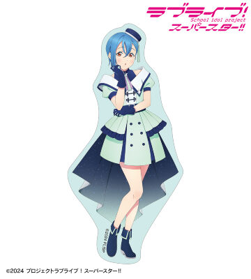 描き下ろし 若菜四季 スーパースター!!ver. ダイカットステッカー
