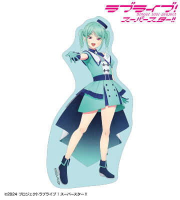 描き下ろし 鬼塚冬毬 スーパースター!!ver. ダイカットステッカー