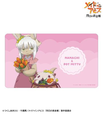 描き下ろし ナナチ&壺ミーティ 花屋ver. マルチデスクマット