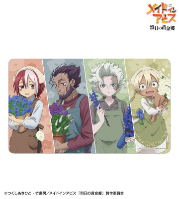 描き下ろし ガンジャ隊 花屋ver. マルチデスクマット