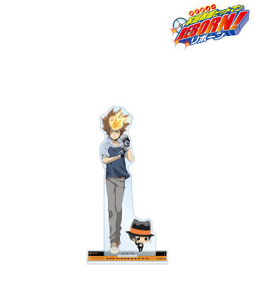 描き下ろし 沢田 綱吉&リボーン 戦闘前ver. BIGアクリルスタンド