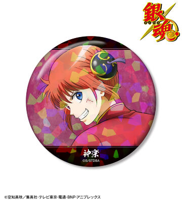 描き下ろし 神楽 戦う背中ver. 第2弾 ホログラム75mm缶バッジ