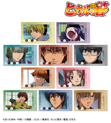 トレーディング場面写インスタントカメラ風イラストカード