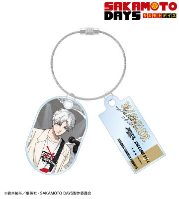 描き下ろし X（スラー） ロックバンドver. 2連ワイヤーアクリルキーホルダー