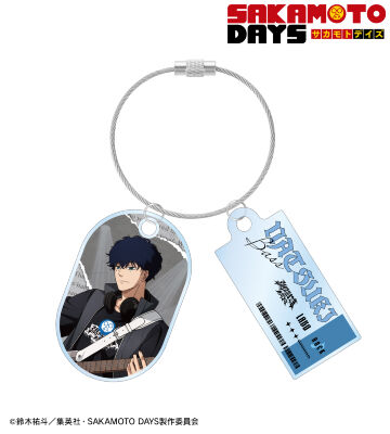 描き下ろし 勢羽 夏生 ロックバンドver. 2連ワイヤーアクリルキーホルダー