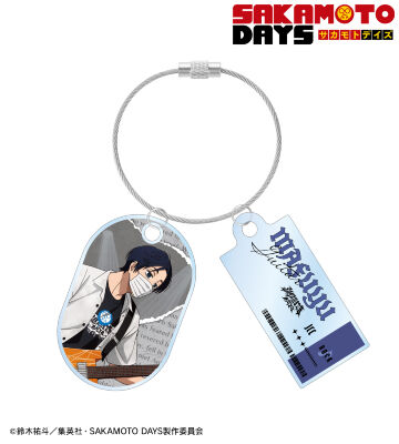 描き下ろし 勢羽 真冬 ロックバンドver. 2連ワイヤーアクリルキーホルダー