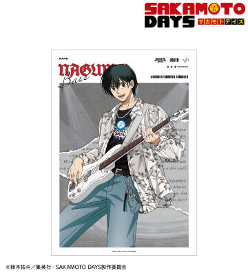 描き下ろし 南雲 ロックバンドver. A3マット加工ポスター