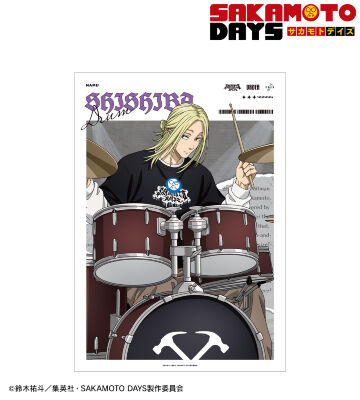 描き下ろし 神々廻 ロックバンドver. A3マット加工ポスター