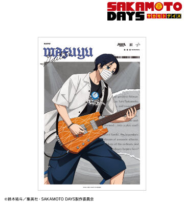 描き下ろし 勢羽 真冬 ロックバンドver. A3マット加工ポスター