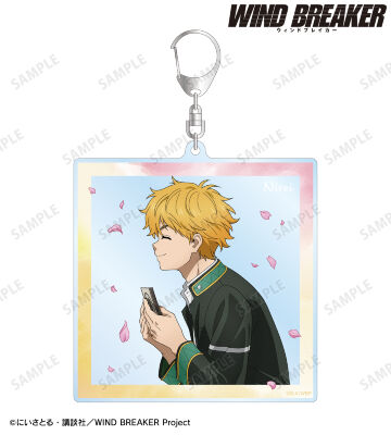 描き下ろし 楡井 秋彦 春の歩みver.  BIGアクリルキーホルダー