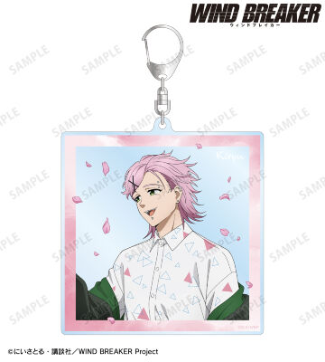 描き下ろし 桐生 三輝 春の歩みver. BIGアクリルキーホルダー