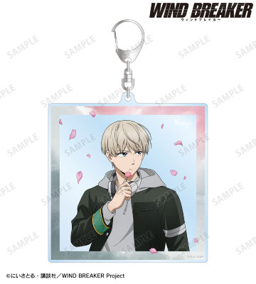 描き下ろし 梶 蓮 春の歩みver. BIGアクリルキーホルダー