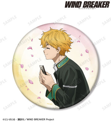 描き下ろし 楡井 秋彦 春の歩みver. BIG缶バッジ