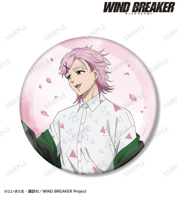 描き下ろし 桐生 三輝 春の歩みver. BIG缶バッジ