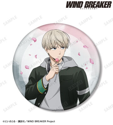 描き下ろし 梶 蓮 春の歩みver. BIG缶バッジ