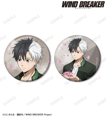 描き下ろし 桜 遥 春の歩みver. 缶バッジ2個セット