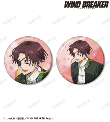 描き下ろし 蘇枋 隼飛 春の歩みver. 缶バッジ2個セット